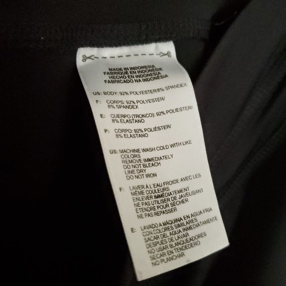 Adidas Clima365 3 stripe capri pants black white M - Picture 11 of 12